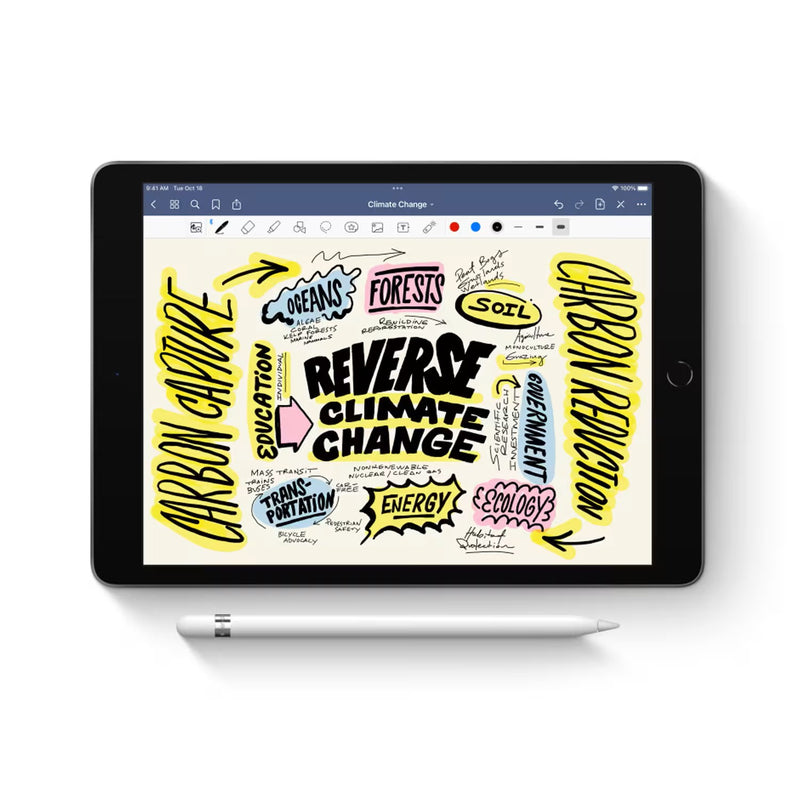 Apple Pencil 1 para iPad + Adaptador USB-C - Branco