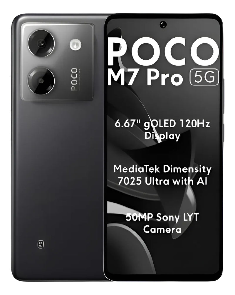 Smartphone Xiaomi Poco M7 Pro 5G Global 512GB 12GB RAM
