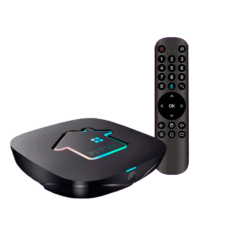 Receptor HTV 8 / 2GB RAM / 16GB / Comando de Voz / Wifi -5G / Android 11.0 - Preto