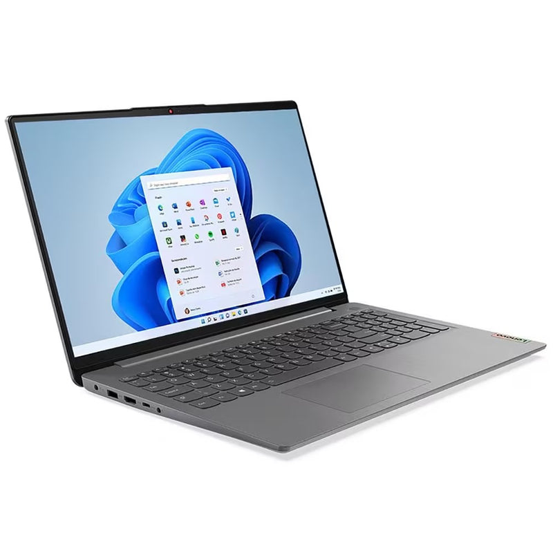 Notebook Lenovo AMD Ryzen 7-5700U 8GB 256GB SSD Tela Full HD 15.6” Windows 11 Ideapad 3 82MF0004BR